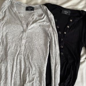 Vici Henley bodysuits